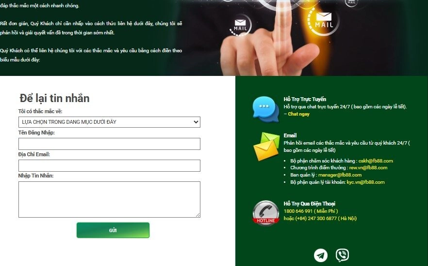 CKSH Luôn luôn hỗ trợ 24/7